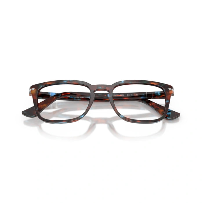 Persol 0PO3382V 1232 - Tortoise Brown & Pearl Blue Unisex Eyeglasses 52 (S) 7