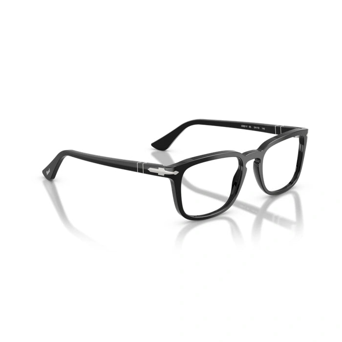 Persol 0PO3382V 95 - Black Unisex Eyeglasses 52 (S) 5