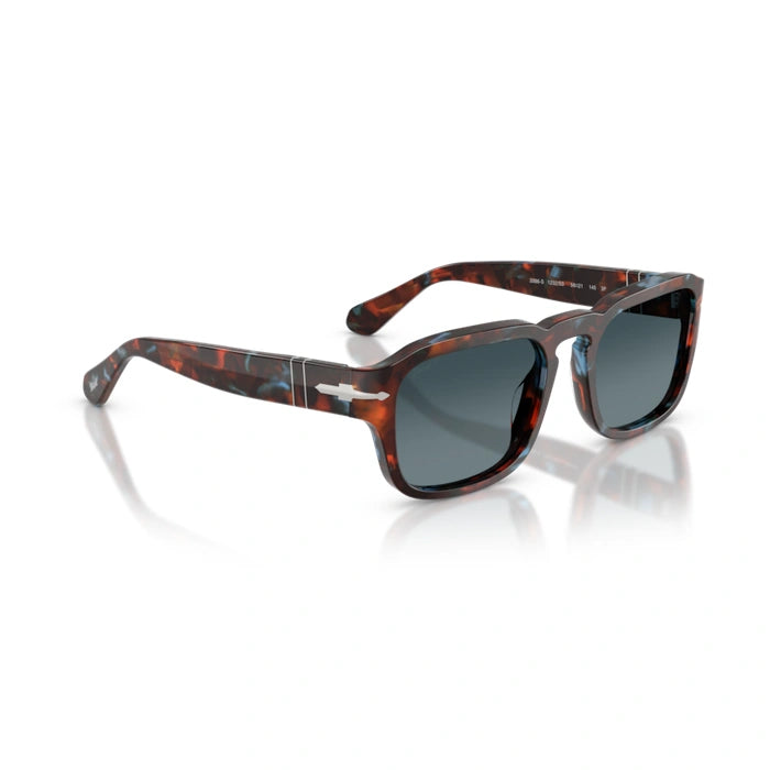 Persol 0po3386s-1232s3 Tortoise brown & pearl blue Unisex Sunglasses 5