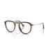 Persol 0PO3387V Pier 1237 - Striped Black & Olive Green Unisex Eyeglasses 49 (L) 2