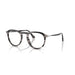 Persol 0PO3387V Pier 1238 - Striped Black & Grey Unisex Eyeglasses 51 (XL) 2