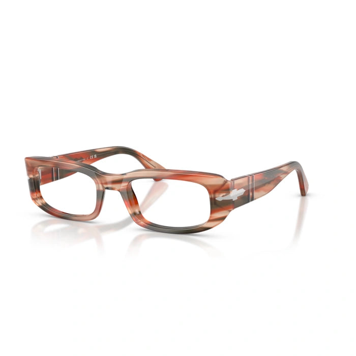 Persol 0PO3388V 1233 - Striped Red & Green Unisex Eyeglasses 53 (L) 2