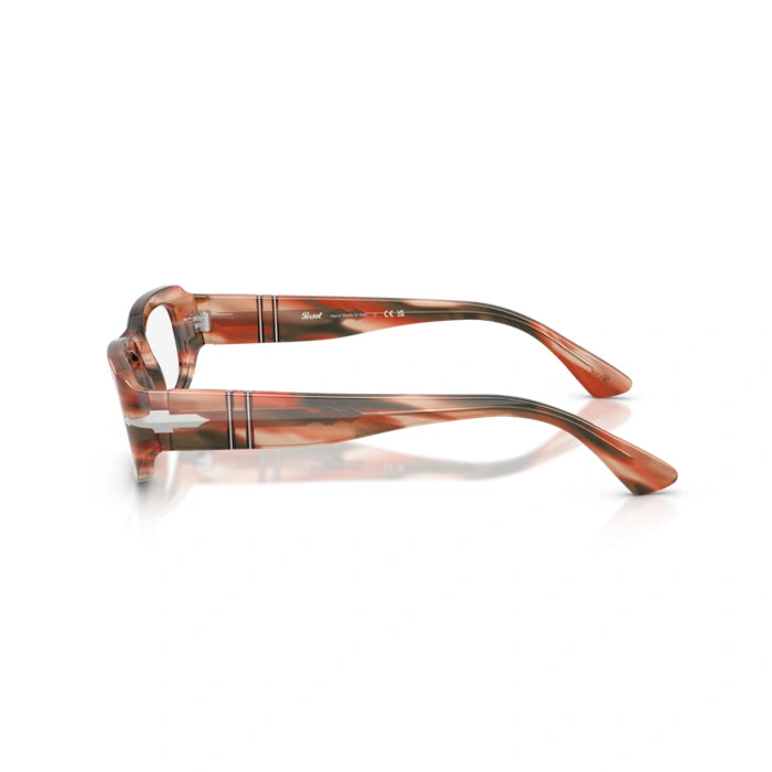 Persol 0PO3388V 1233 - Striped Red & Green Unisex Eyeglasses 51 (M) 3