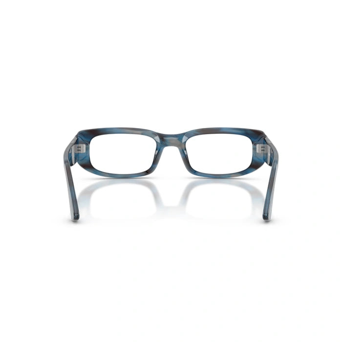 Persol 0PO3388V 1234 - Striped Blue And Grey Unisex Eyeglasses 53 (L) 4