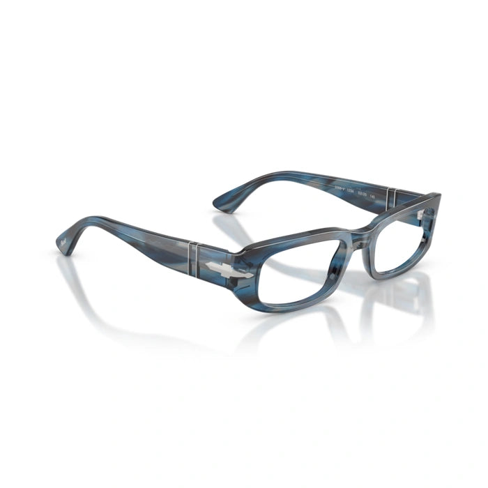 Persol 0PO3388V 1234 - Striped Blue And Grey Unisex Eyeglasses 53 (L) 5