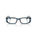 Persol 0PO3388V 1234 - Striped Blue And Grey Unisex Eyeglasses 51 (M) 6