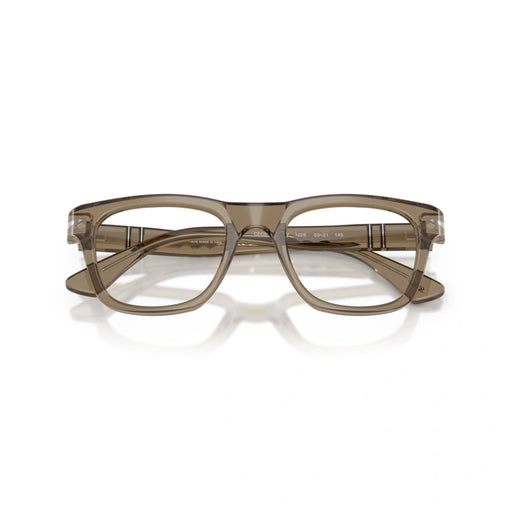 Persol 0PO3389V Cecil 1228 - Transparent Brown Unisex Eyeglasses 53 (XL) 1