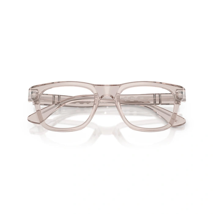 Persol 0PO3389V Cecil 1229 - Transparent Brown Grey Unisex Eyeglasses 51 (L) 7