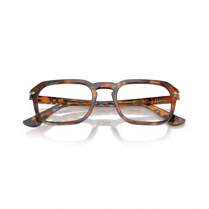 Persol 0PO3390V 1232 - Tortoise Brown & Pearl Blue Unisex Eyeglasses 52 (M) 1