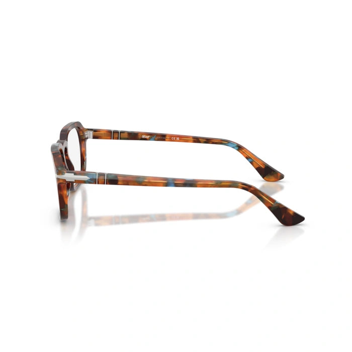 Persol 0PO3390V 1232 - Tortoise Brown & Pearl Blue Unisex Eyeglasses 52 (M) 3