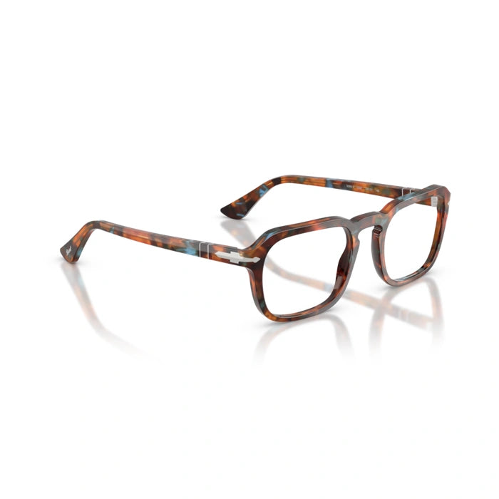 Persol 0PO3390V 1232 - Tortoise Brown & Pearl Blue Unisex Eyeglasses 52 (M) 5