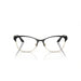 Versace 0VE1233Q 1366 - Black/Pale Gold Woman Eyeglasses 53 (M) 4