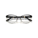 Versace 0VE1233Q 1366 - Black/Pale Gold Woman Eyeglasses 53 (M) 5