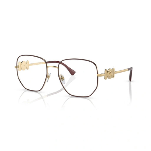 Versace 0VE1283 1480 - Bordeaux/Gold Woman Eyeglasses 54 (M) 1