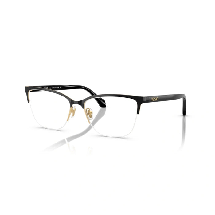Versace 0VE1304 1433 - Gold Black Woman Eyeglasses 52 (S) 1