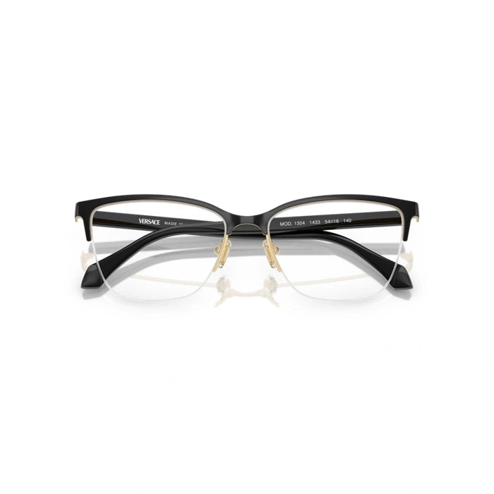 Versace 0VE1304 1433 - Gold Black Woman Eyeglasses 52 (S) 5
