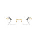 Versace 0VE1305 1002 - Gold Woman Eyeglasses 55 (XL) 4