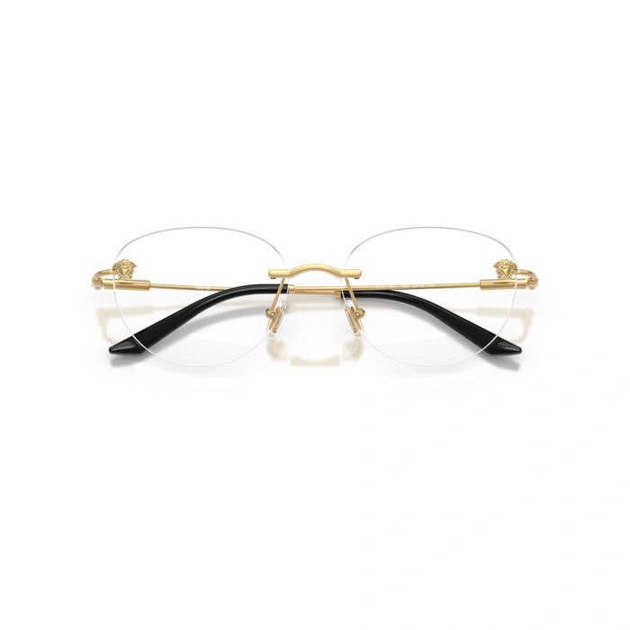 Versace 0VE1305 1002 - Gold Woman Eyeglasses 55 (XL) 5