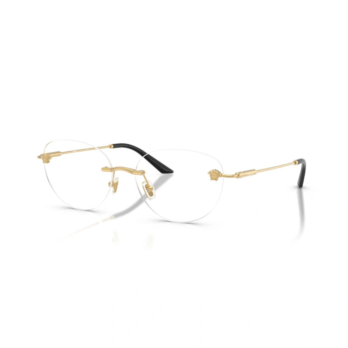 Versace 0VE1305 1002 - Gold Woman Eyeglasses 55 (XL) 6