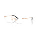 Versace 0VE1305 1412 - Rose Gold Woman Eyeglasses 55 (XL) 1