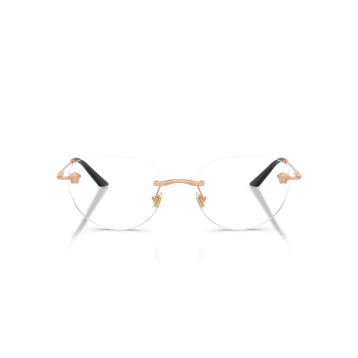 Versace 0VE1305 1412 - Rose Gold Woman Eyeglasses 55 (XL) 4