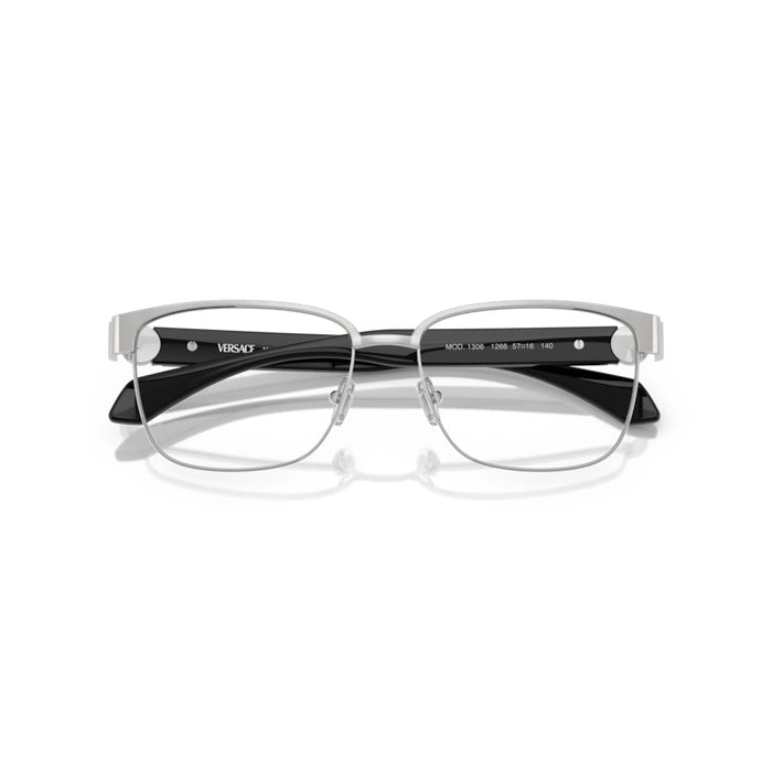 Versace 0VE1306 1266 - Silver Brushed Man Eyeglasses 55 (M) 5