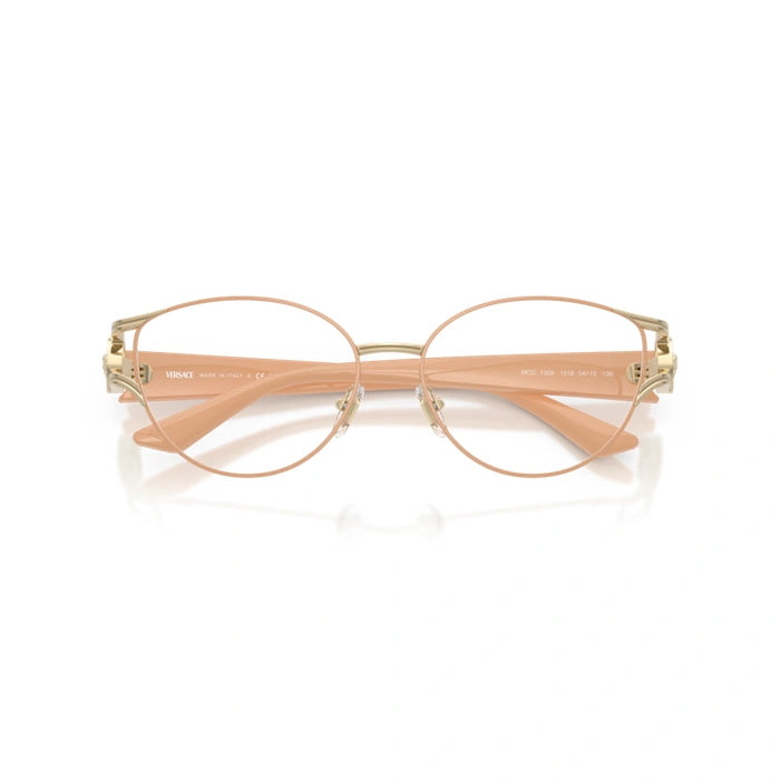 Versace 0VE1309 1519 - Pale Gold Rose Matte Woman Eyeglasses 54 (S) 5