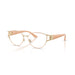 Versace 0VE1309 1519 - Pale Gold Rose Matte Woman Eyeglasses 52 (XS) 6