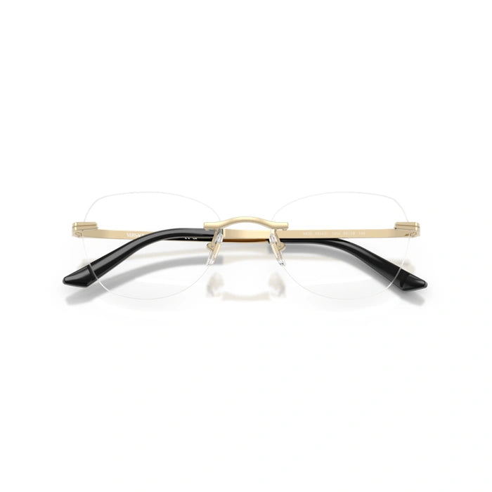 Versace 0VE1314D 1252 - Pale Gold Woman Eyeglasses 55 (L) 5