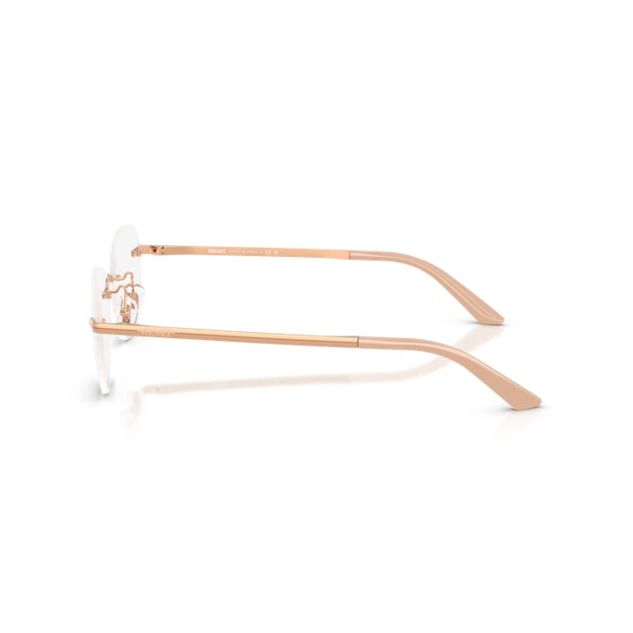 Versace 0VE1314D 1412 - Rose Gold Woman Eyeglasses 55 (L) 2