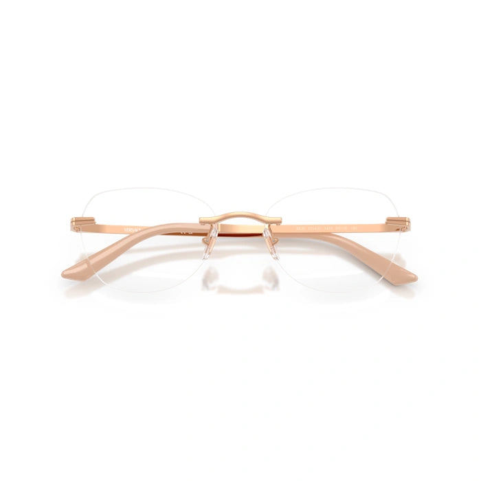 Versace 0VE1314D 1412 - Rose Gold Woman Eyeglasses 55 (L) 5