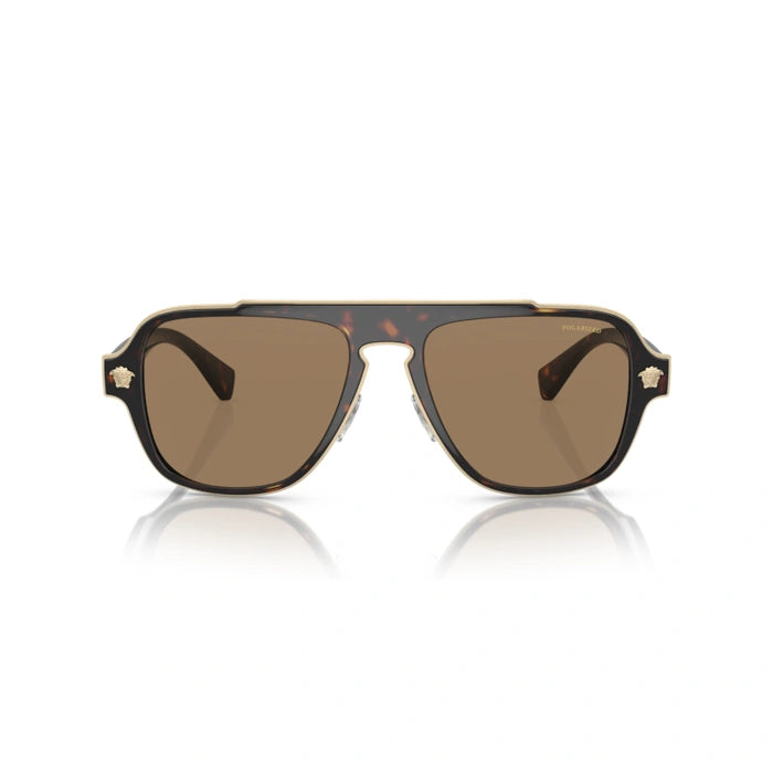 Versace 0VE2199 1252La - Havana Man Sunglasses 4