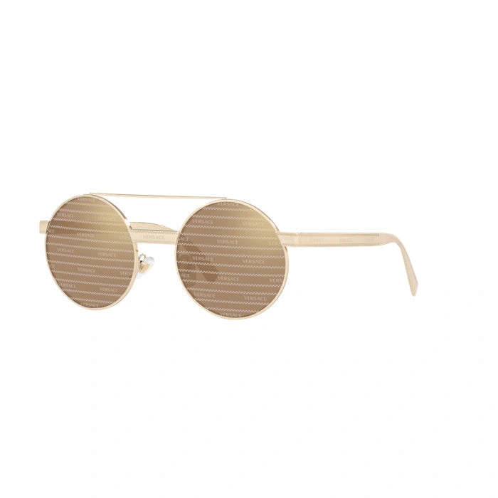 Versace 0VE2210 1252V3 - Pale Gold Woman Sunglasses 4