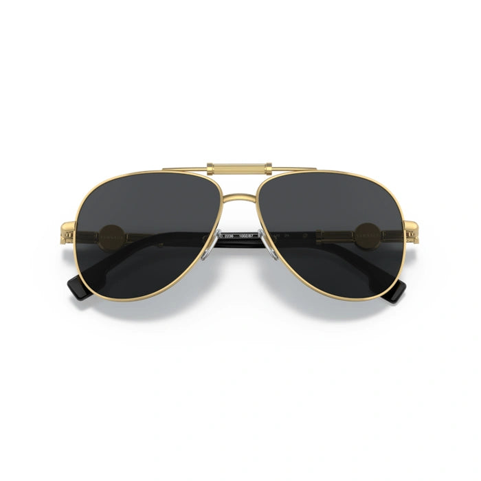 Versace 0VE2236 100287 - Gold Unisex Sunglasses 5