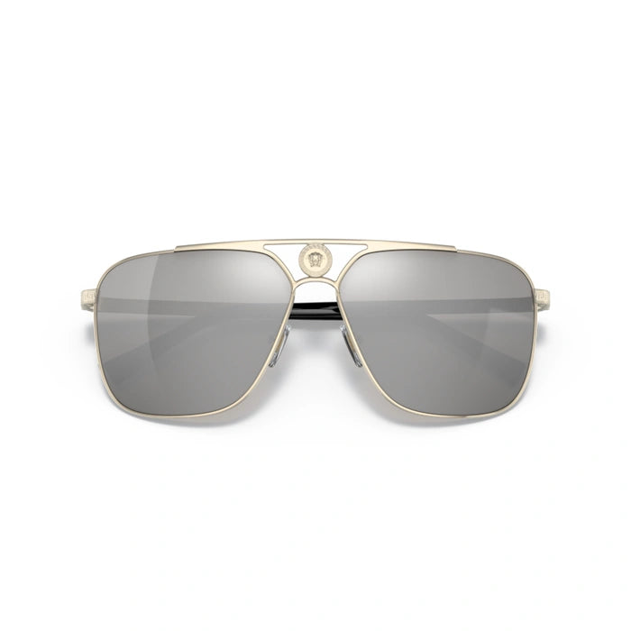 Versace 0VE2238 12526G - Pale Gold Man Sunglasses 5