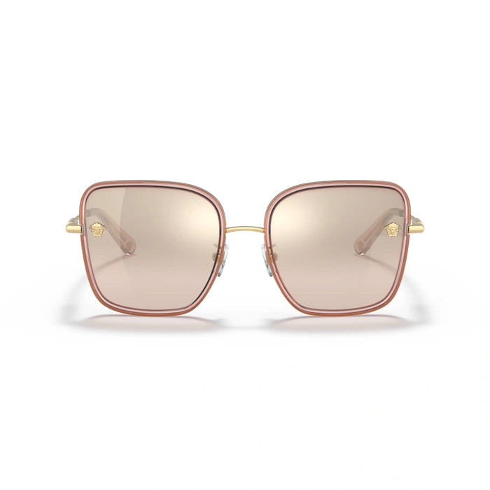 Versace 0VE2247D 14837I - Transparent Pink Woman Sunglasses 4