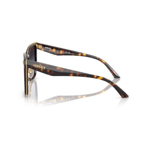 Versace 0VE2278D 108/8G - Havana Woman Sunglasses 2