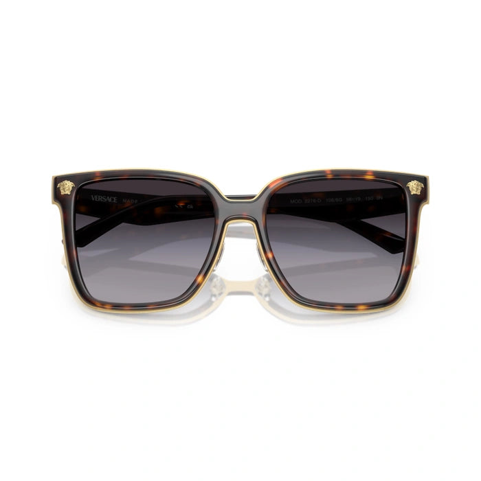 Versace 0VE2278D 108/8G - Havana Woman Sunglasses 5