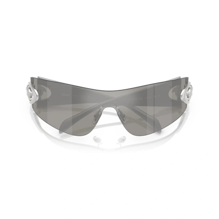 Versace 0VE2280 10006G - Light Grey Mirror Silver Man Sunglasses 5