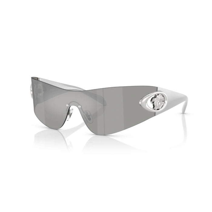 Versace 0VE2280 10006G - Light Grey Mirror Silver Man Sunglasses 6