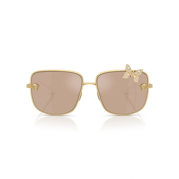 Versace 0VE2282 K0030W - Gold Plated Woman Sunglasses 4