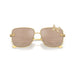 Versace 0VE2282 K0030W - Gold Plated Woman Sunglasses 5