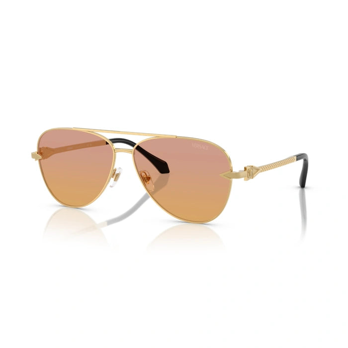 Versace 0VE2283 1002El - Gold Man Sunglasses 6