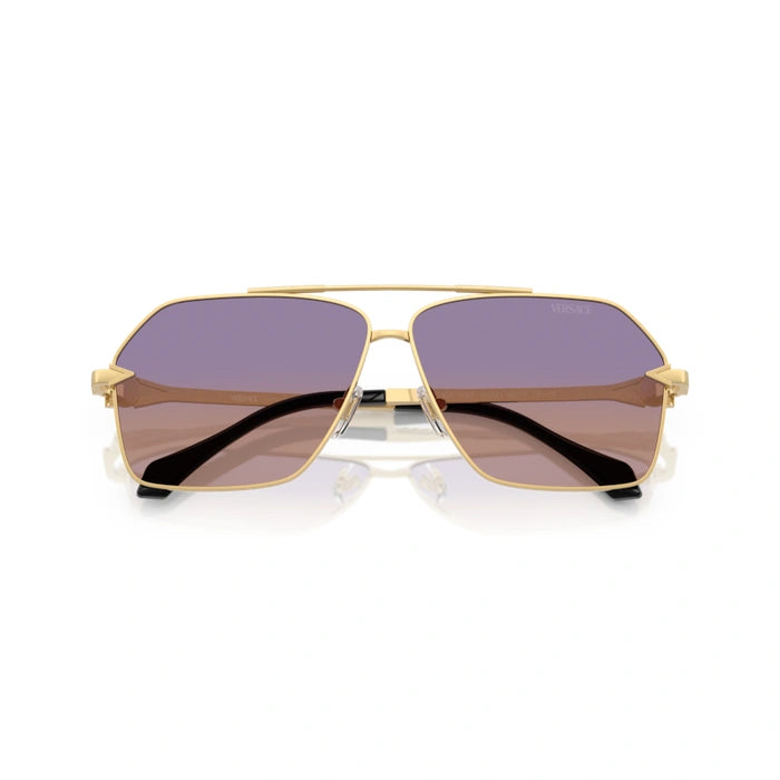 Versace 0VE2284 1002El - Gold Man Sunglasses 5