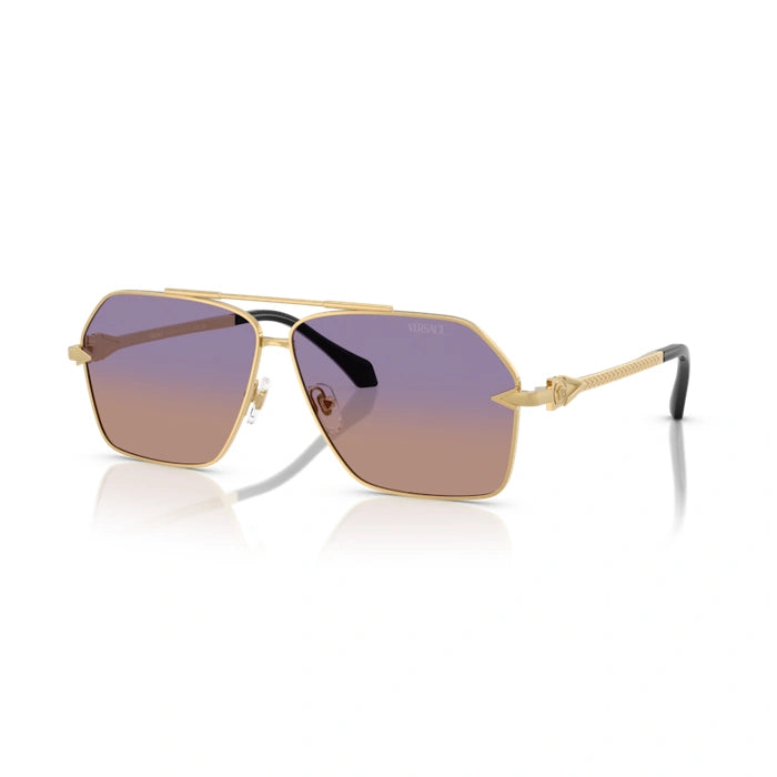 Versace 0VE2284 1002El - Gold Man Sunglasses 7