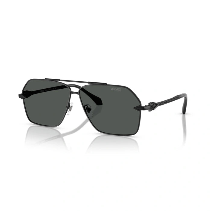Versace 0VE2284 143687 - Matte Black Man Sunglasses 1