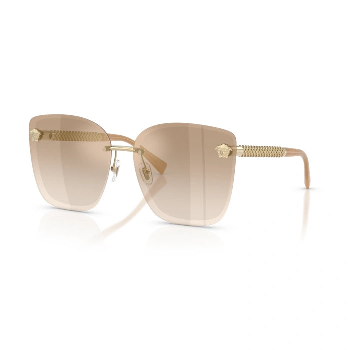 Versace 0VE2292B 12625A - Pale Gold Woman Sunglasses 1