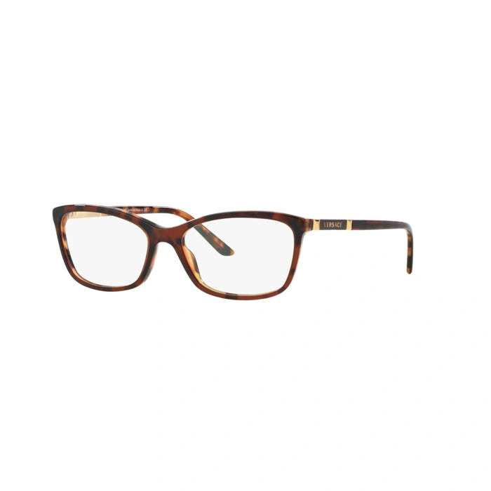 Versace 0VE3186 5077 - Havana Woman Eyeglasses 54 (S) 7