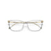 Versace 0VE3274B 5305 - Transparent Grey Woman Eyeglasses 54 (L) 5