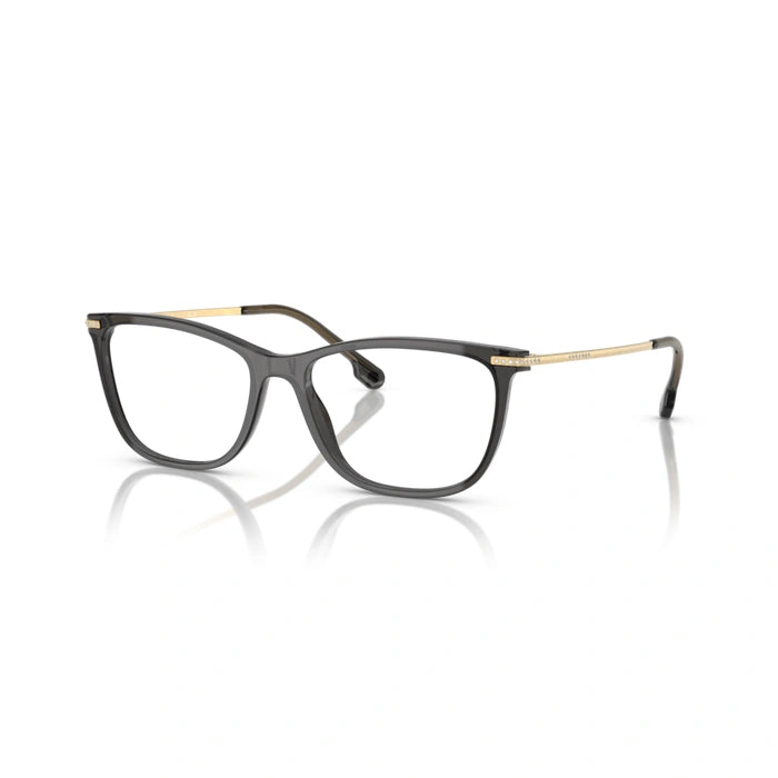 Versace 0VE3274B 5483 - Black Transparent Woman Eyeglasses 54 (L) 1